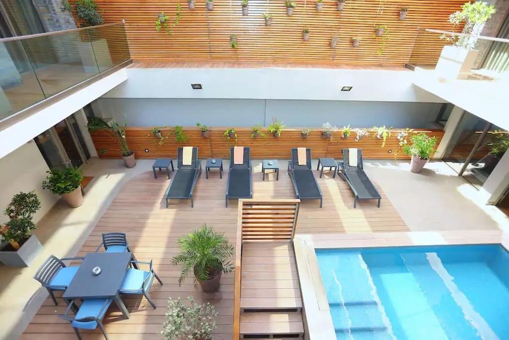 Luxury Apartment At Corniche , Seaview Close Beach Casablanca Eksteriør billede