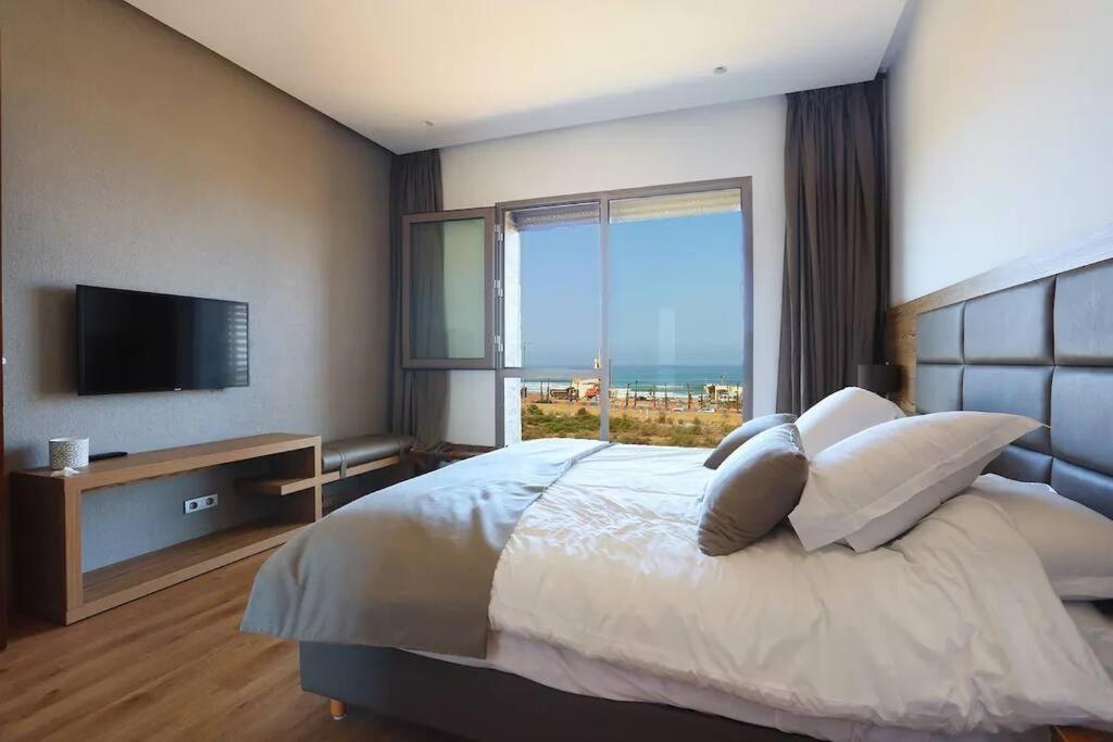 Luxury Apartment At Corniche , Seaview Close Beach Casablanca Eksteriør billede