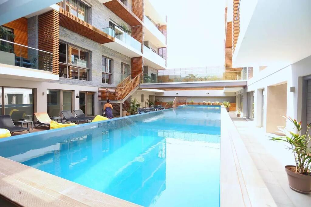 Luxury Apartment At Corniche , Seaview Close Beach Casablanca Eksteriør billede